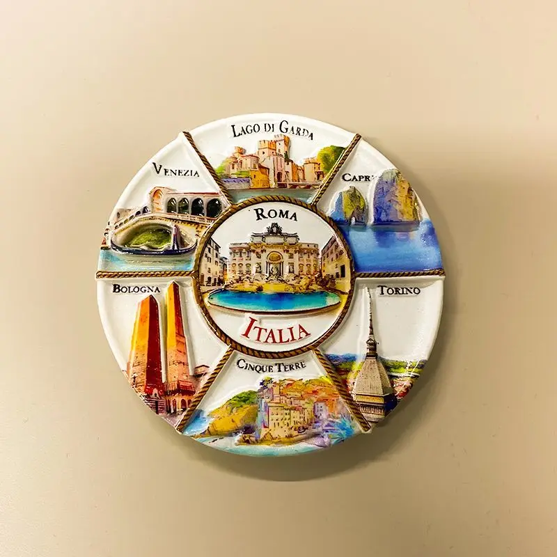 Italy Rome Personalized Disc Architecture Landmark Tourist3dEmbossed Decorative Souvenirs Souvenirs Refrigerator Magnets
Italy Rome Personalized Disc Architecture Landmark Tourist3dEmbossed Decorative Souvenirs Souvenirs Refrigerator Magnets