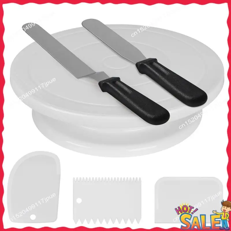 BOFO Cream Scraper 6 Piece Cake Decorating Kit Includes 2 Icing Spatulas And 3 Scrapers
BOFO Cream Scraper 6 Piece Cake Decorating Kit Includes 2 Icing Spatulas And 3 Scrapers