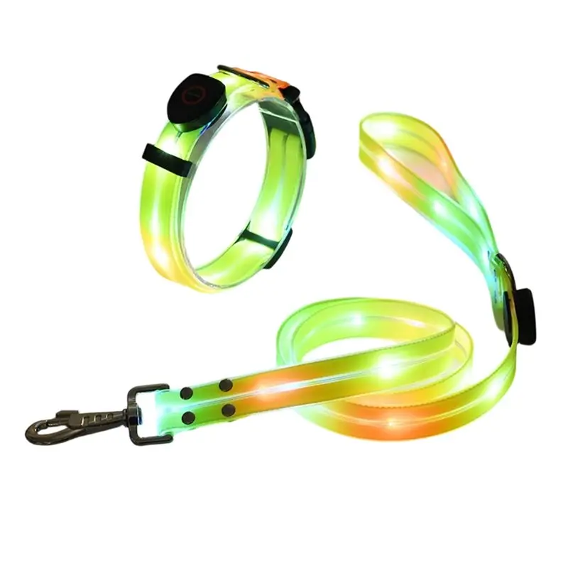 N96R USB Rechargeable LED Waterproof Dog Leash, Glow-In-The-Dark Safety Gear For Night Walks- For Medium To Large Breeds
N96R USB Rechargeable LED Waterproof Dog Leash, Glow-In-The-Dark Safety Gear For Night Walks- For Medium To Large Breeds
