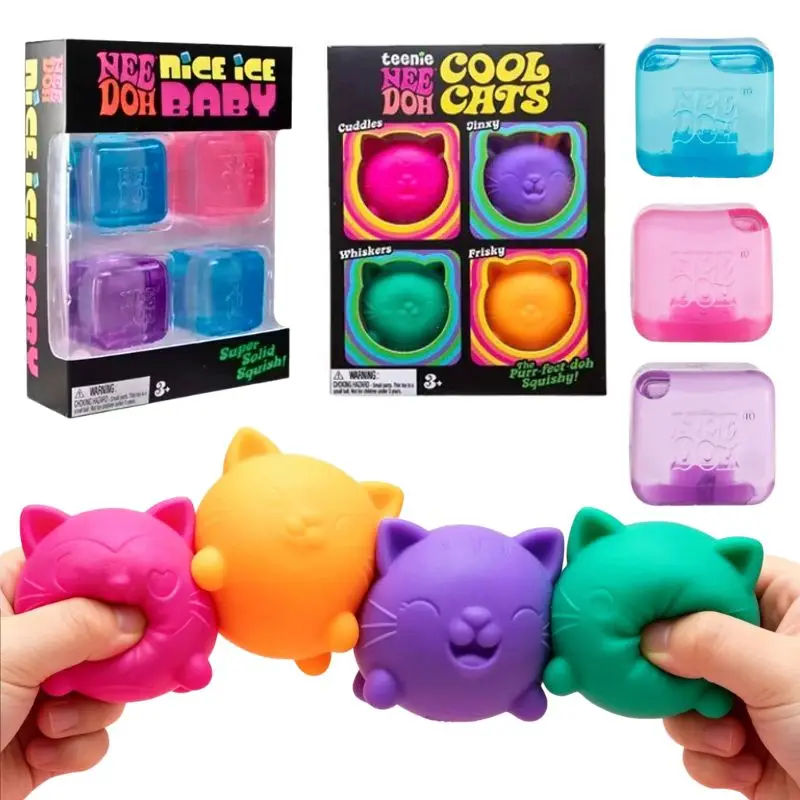 Schylling Mini Nice Cube & Cool Cats Blind Box Toy Squishy Soft Calming Stress Relief for Decor Kids Adults Gift
Schylling Mini Nice Cube & Cool Cats Blind Box Toy Squishy Soft Calming Stress Relief for Decor Kids Adults Gift
