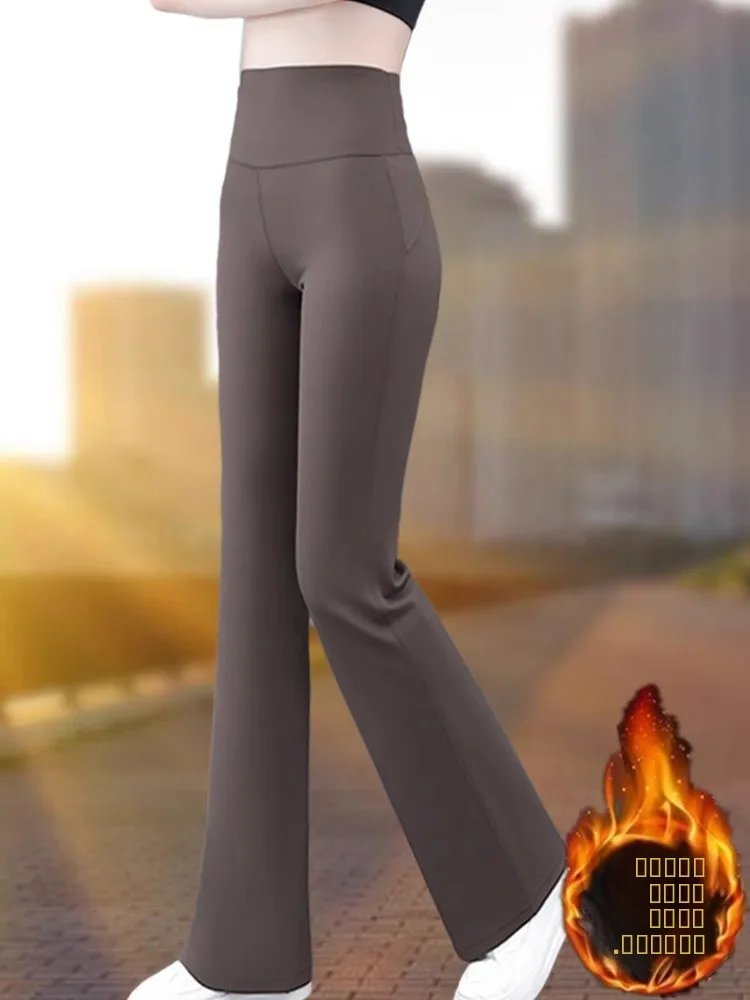 Thiened Fce Women's Yoga Pants High Waist Long Trousers Autumn Winter Sle Bell Bot Casual Nylon Spandex Blend
Thiened Fce Women's Yoga Pants High Waist Long Trousers Autumn Winter Sle Bell Bot Casual Nylon Spandex Blend