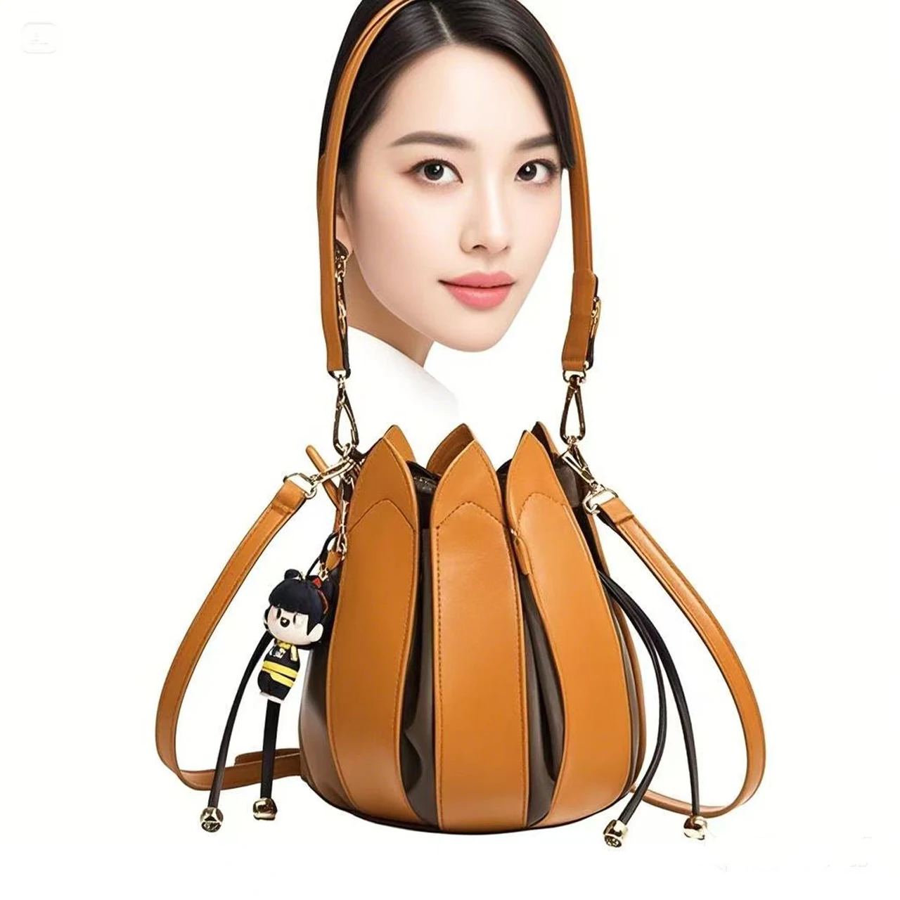 Новая дизайнерская сумка-тюльпан через плечо для девочек 2025 года, желтая сумка-ведро в стиле Y2K, для вечеринок
Новая дизайнерская сумка-тюльпан через плечо для девочек 2025 года, желтая сумка-ведро в стиле Y2K, для вечеринок