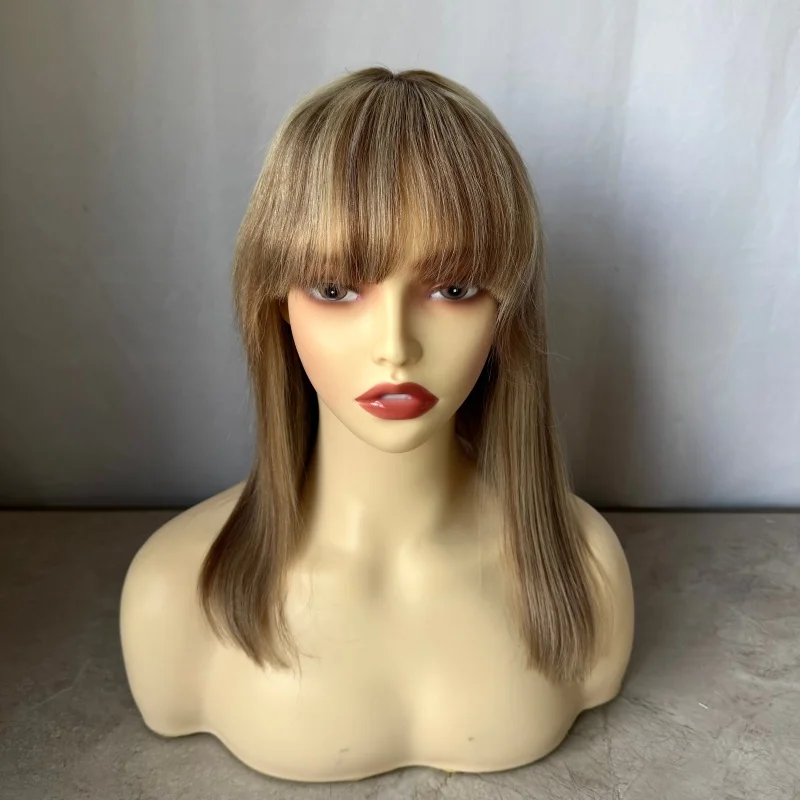 Stock Ombre Brown Blonde With Bang Straight Lace Frontal Wig 100% Real Human Hair Wigs HD Transparent Lace Front Wig For Women
Stock Ombre Brown Blonde With Bang Straight Lace Frontal Wig 100% Real Human Hair Wigs HD Transparent Lace Front Wig For Women