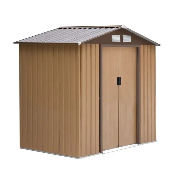 Сарай для хранения на открытом воздухе 7' x 4' (2,13 x 1,22 м), садовый домик для инструментов с комплектом фундамента, вентиляционными отверстиями и раздвижной дверью для заднего двора/патио, коричневый
Сарай для хранения на открытом воздухе 7' x 4' (2,13 x 1,22 м), садовый домик для инструментов с комплектом фундамента, вентиляционными отверстиями и раздвижной дверью для заднего двора/патио, коричневый