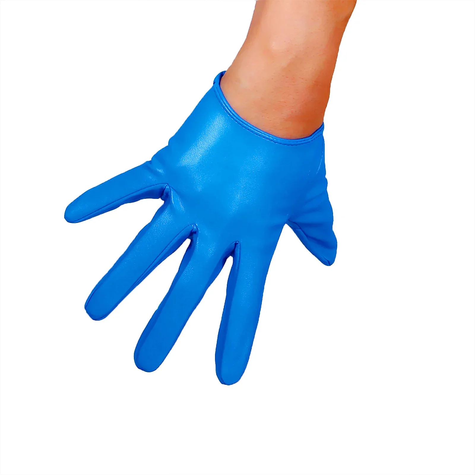 DooWay Women's Blue Half Palm GLOVES 16cm Super Short Faux Leather Evening Prom Dancing Christmas Party Fashion Nightclub Glove
DooWay Women's Blue Half Palm GLOVES 16cm Super Short Faux Leather Evening Prom Dancing Christmas Party Fashion Nightclub Glove