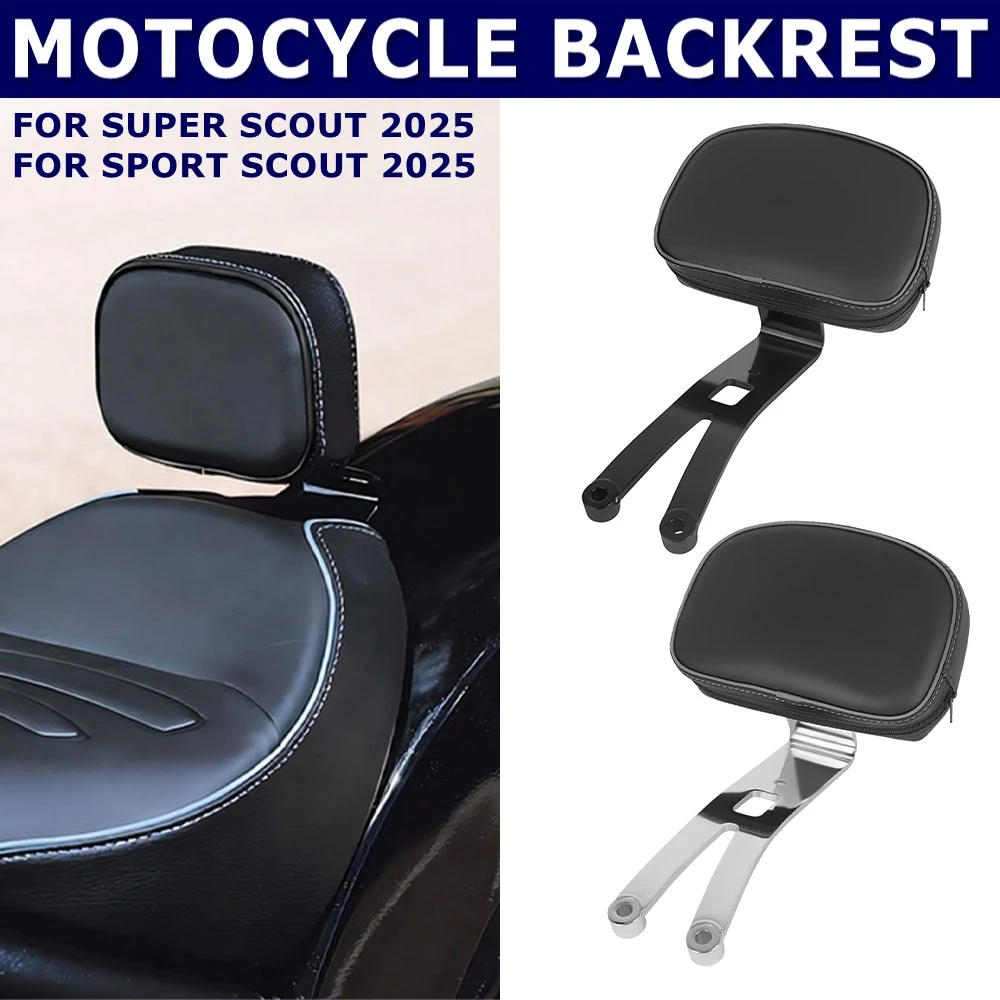 Для Indian Super Scout Sixty Bobber Classic Sport Scout Limited 2025 мотоциклетная спинка соло сиденья Rider Sissy Bar подушка Pad 
Для Indian Super Scout Sixty Bobber Classic Sport Scout Limited 2025 мотоциклетная спинка соло сиденья Rider Sissy Bar подушка Pad