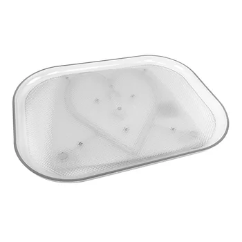 Turntable Organizer for Refrigerator, Rectangle Lazy Condiment Organizer for Fridge Organizers and Storage, Cabinet, Kitchen