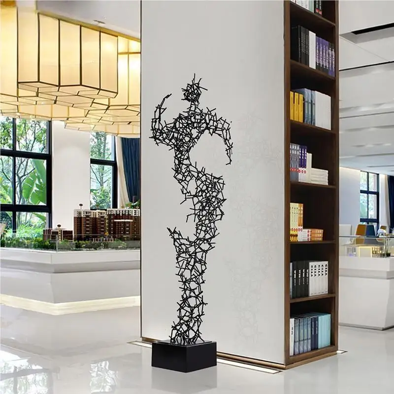 Abstract home decoration sculpture art Hotel lobby decoration Large floor art installation living room soft decoration
Abstract home decoration sculpture art Hotel lobby decoration Large floor art installation living room soft decoration