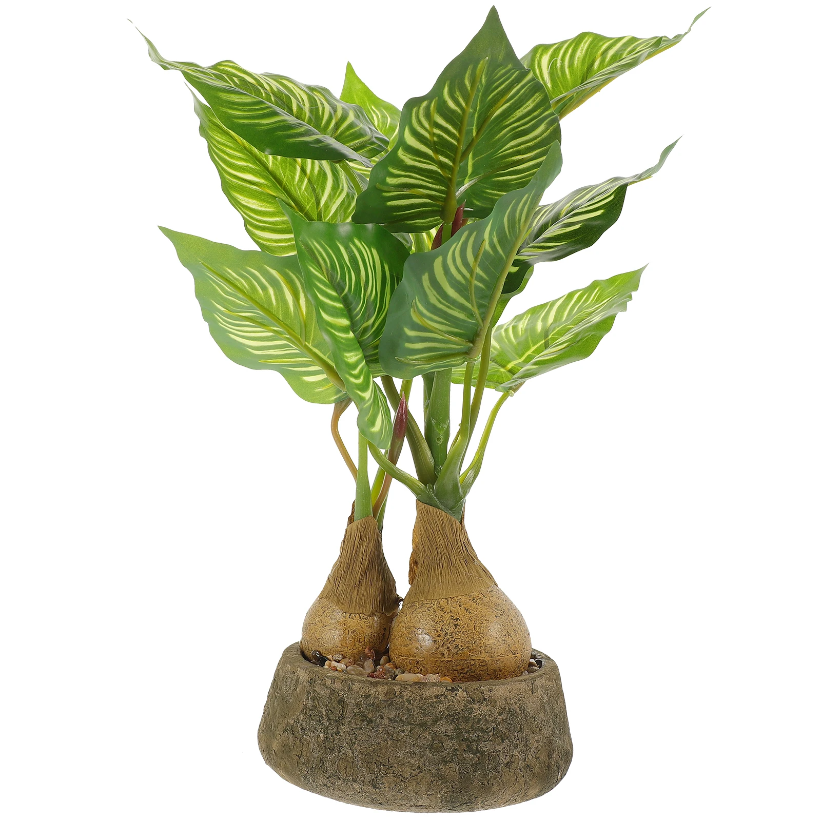 Simulated Potted Green Radish Fake Plants Indoor Artificial Leaves Realistic Bonsai Home Decor Low Maintenance Desktop Adornment
Simulated Potted Green Radish Fake Plants Indoor Artificial Leaves Realistic Bonsai Home Decor Low Maintenance Desktop Adornment