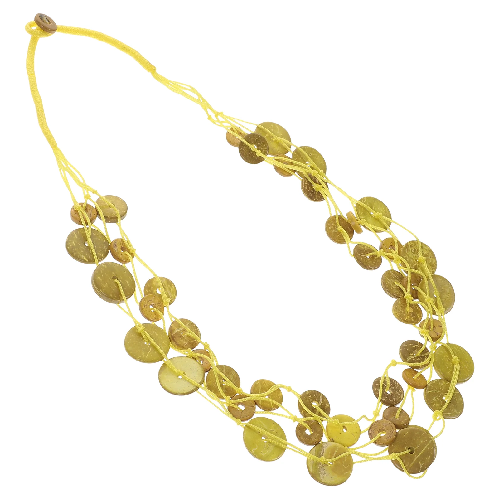 Girls Accessories Button Beaded Necklace Alphabet Beads Layered for Women Personality
Girls Accessories Button Beaded Necklace Alphabet Beads Layered for Women Personality