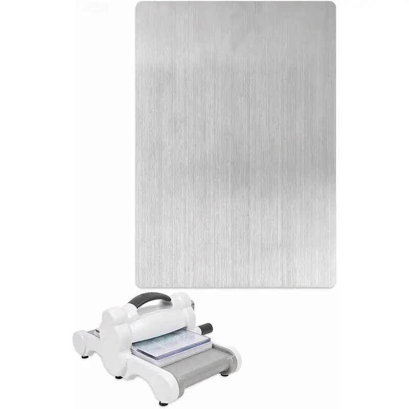 ABYO Cutting Plate 8.5" X 6"(216X153mm) Stainless Steel Metal Adapter Shim-For Die Cutting Machine& Embossing Machine 1 Pc
ABYO Cutting Plate 8.5" X 6"(216X153mm) Stainless Steel Metal Adapter Shim-For Die Cutting Machine& Embossing Machine 1 Pc