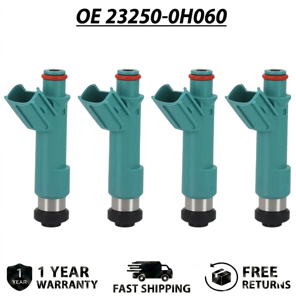 Set of 4 Fuel Injectors fits Toyota Camry Solara 2.4L 04-09 23250-0H060
Set of 4 Fuel Injectors fits Toyota Camry Solara 2.4L 04-09 23250-0H060