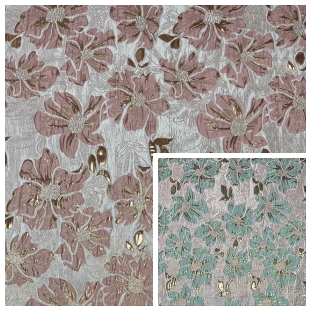 Metal Wire Embossed Jacquard Fabric Pengpeng Skirt Dress Senior Designer Fashion Fabrics Cloth for Diy Sewing By Meter
Metal Wire Embossed Jacquard Fabric Pengpeng Skirt Dress Senior Designer Fashion Fabrics Cloth for Diy Sewing By Meter
