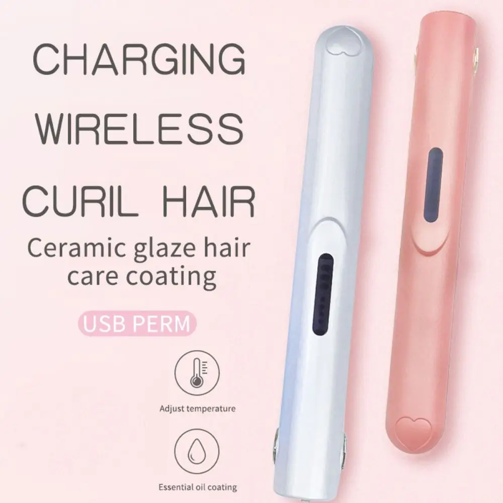 Wireless Mini Hair Straightener Even Heat Distribution No Damage To Hair Portable Straight Hair Stick 3 Constant Temperature
Wireless Mini Hair Straightener Even Heat Distribution No Damage To Hair Portable Straight Hair Stick 3 Constant Temperature