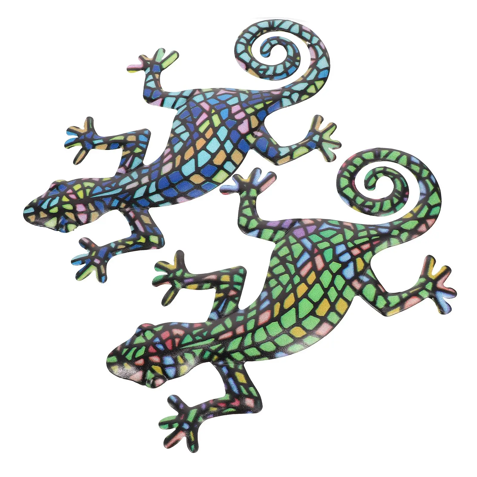 2Pcs Wall Hanging Decorations Iron Gecko Metal Animal naments for Bedroom Living Room Outdoor Garden Yard Chic Charm Decor
2Pcs Wall Hanging Decorations Iron Gecko Metal Animal naments for Bedroom Living Room Outdoor Garden Yard Chic Charm Decor