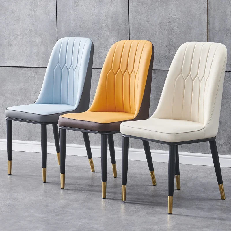Nordic Modern Dining Chair -Fashionable Light Luxury Metal Stool,High Elastic Sponge, Balcony Leisure Chair, Contemporary Design
Nordic Modern Dining Chair -Fashionable Light Luxury Metal Stool,High Elastic Sponge, Balcony Leisure Chair, Contemporary Design