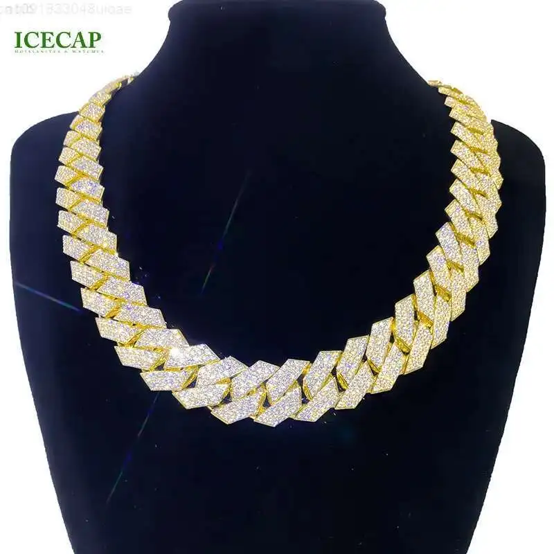Costom16mm 10k Gold Cuban Link Chain Full Iced Out Vvs Moissanite Diamond Pass Diamond Tester Hiphop Mens Miami Cuban Necklace
Costom16mm 10k Gold Cuban Link Chain Full Iced Out Vvs Moissanite Diamond Pass Diamond Tester Hiphop Mens Miami Cuban Necklace