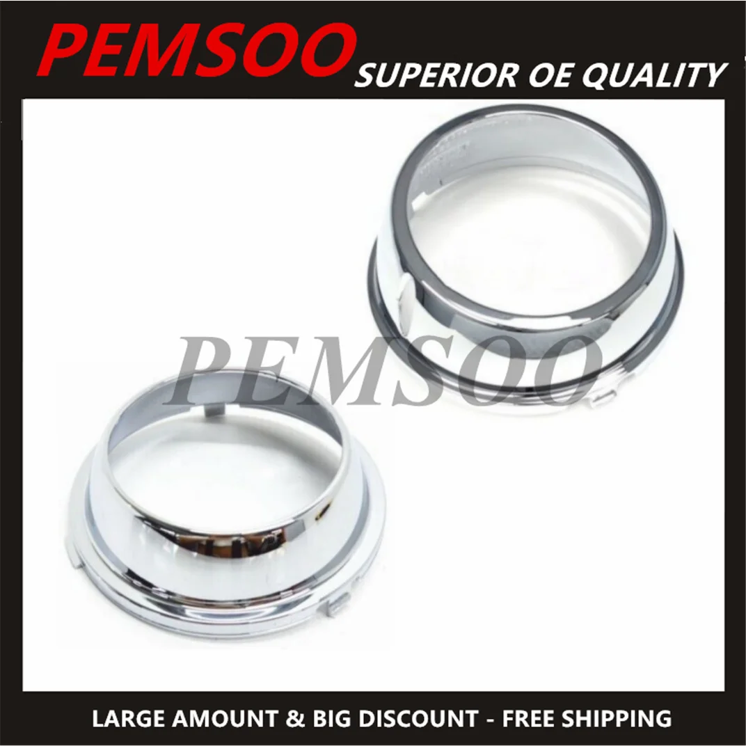Front Bumper Fog Lamp Chrome Ring Trim A1648852922 A1648853022 for Mercedes-Benz W164 ML280 ML300 ML320 ML350 ML450 ML500 ML63
Front Bumper Fog Lamp Chrome Ring Trim A1648852922 A1648853022 for Mercedes-Benz W164 ML280 ML300 ML320 ML350 ML450 ML500 ML63