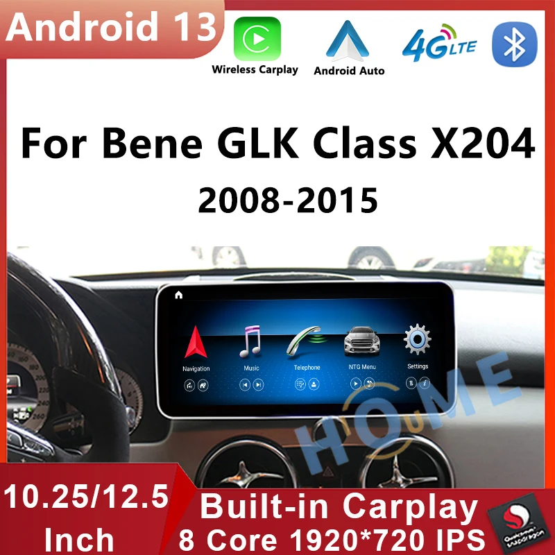 Android 13 Snapdragon Car Video Player For Mercedes Benz GLK Class X204 GPS Navigation Carplay Auto Bluetooth Multimedia Screen
Android 13 Snapdragon Car Video Player For Mercedes Benz GLK Class X204 GPS Navigation Carplay Auto Bluetooth Multimedia Screen