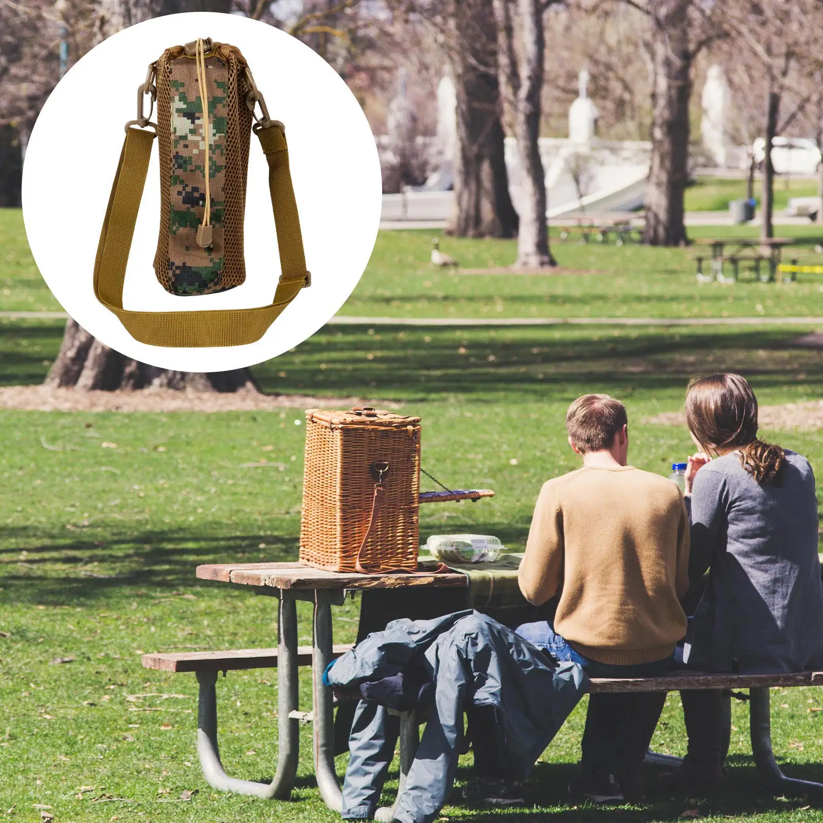 1Pcs Water Bottle Bag Portable Nylon Outdoor Mountaineering Travel Pouch Lightweight Insulated Carrier Holder for Hiking Camping
1Pcs Water Bottle Bag Portable Nylon Outdoor Mountaineering Travel Pouch Lightweight Insulated Carrier Holder for Hiking Camping