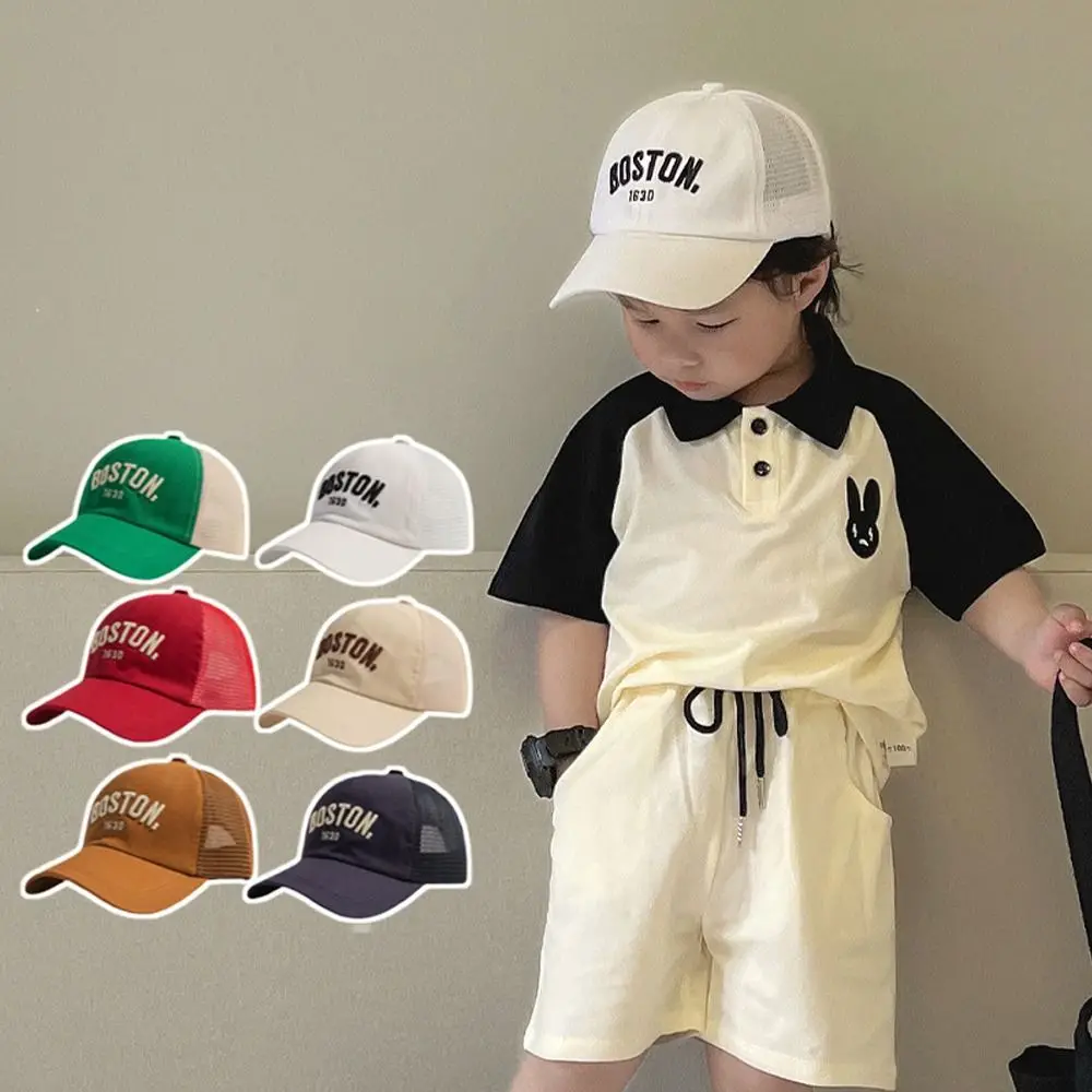Fashion Letter Embroidery Baseball Caps Casual Breathable Sunshade Hat Duck Tongue Hat Kids
Fashion Letter Embroidery Baseball Caps Casual Breathable Sunshade Hat Duck Tongue Hat Kids