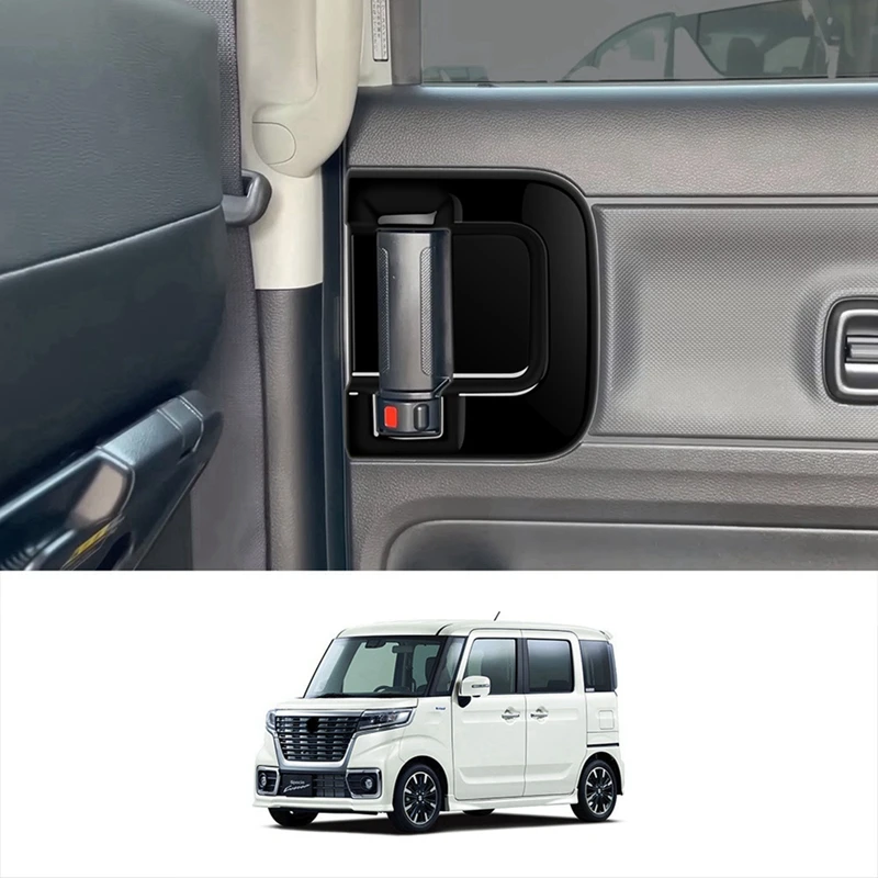 Car Middle Door Inner Handle Frame Trim Sticker For Suzuki SPACIA Custom MK04 2017-2024 Car Accessories
Car Middle Door Inner Handle Frame Trim Sticker For Suzuki SPACIA Custom MK04 2017-2024 Car Accessories