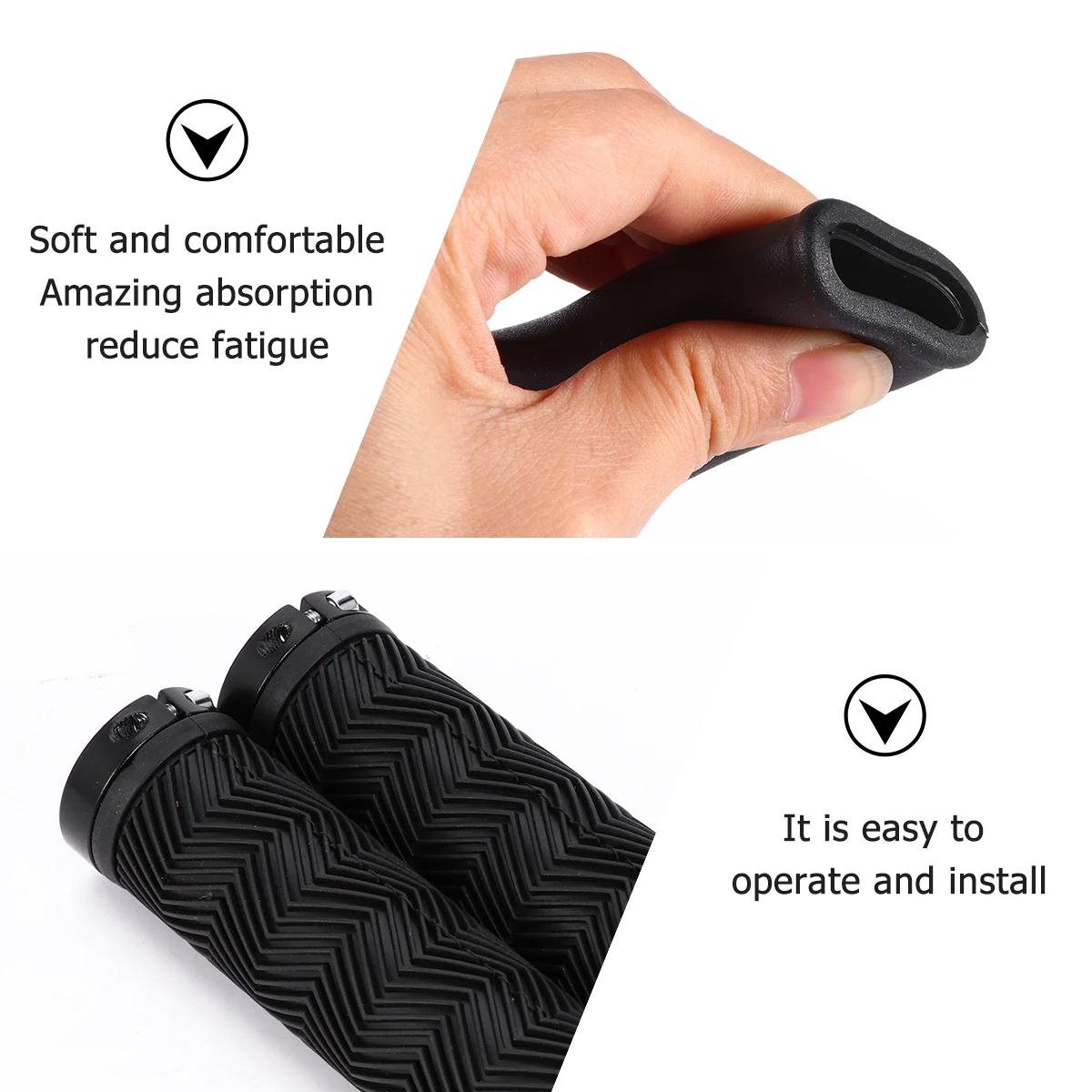 Ergonomic Anti-Slip Bike Handlebar Grips Cycling Cover for Mountain Bikes Long Distance Riding Design Durability
Ergonomic Anti-Slip Bike Handlebar Grips Cycling Cover for Mountain Bikes Long Distance Riding Design Durability