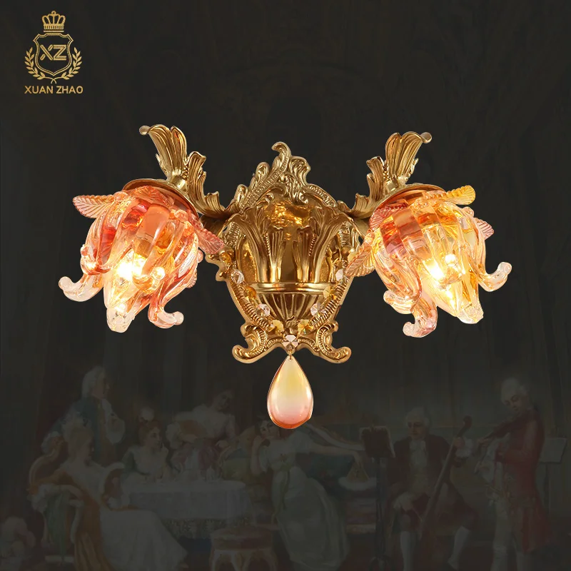 Европейский цельномедный настенный светильник: роскошная атмосфера для гостиной, спальни, прикроватной зоны, коридора, в американском стиле, для отелей, фоновое освещение для стен
Европейский цельномедный настенный светильник: роскошная атмосфера для гостиной, спальни, прикроватной зоны, коридора, в американском стиле, для отелей, фоновое освещение для стен