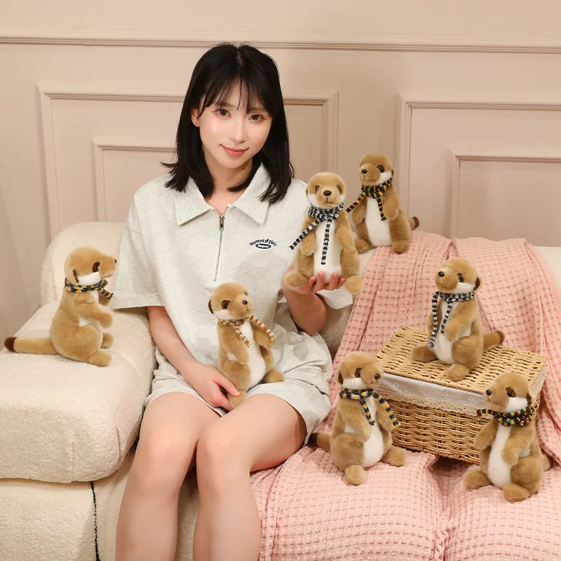22cm Simulated Meerkat Plush Toy High-quality Comfort Meerkat Plush Doll Soft Stuffed Animal Zoo Souvenirs Birthday Gift
22cm Simulated Meerkat Plush Toy High-quality Comfort Meerkat Plush Doll Soft Stuffed Animal Zoo Souvenirs Birthday Gift