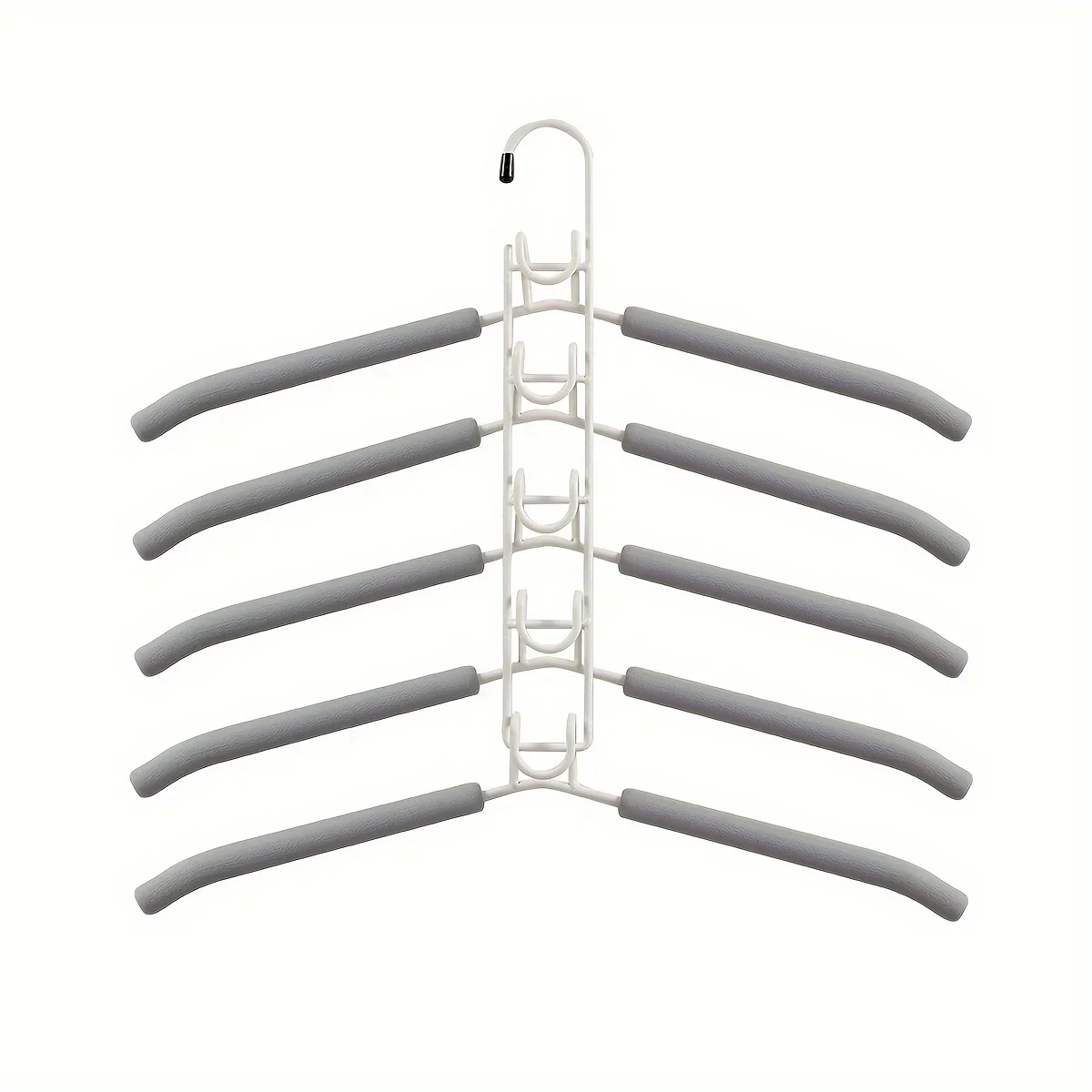 5-in-1 Multifunctional Metal Hangers with Non-Slip Sponge, Magic Space Saving Closet Organizer, Standard Clothes Hanger for Use
5-in-1 Multifunctional Metal Hangers with Non-Slip Sponge, Magic Space Saving Closet Organizer, Standard Clothes Hanger for Use