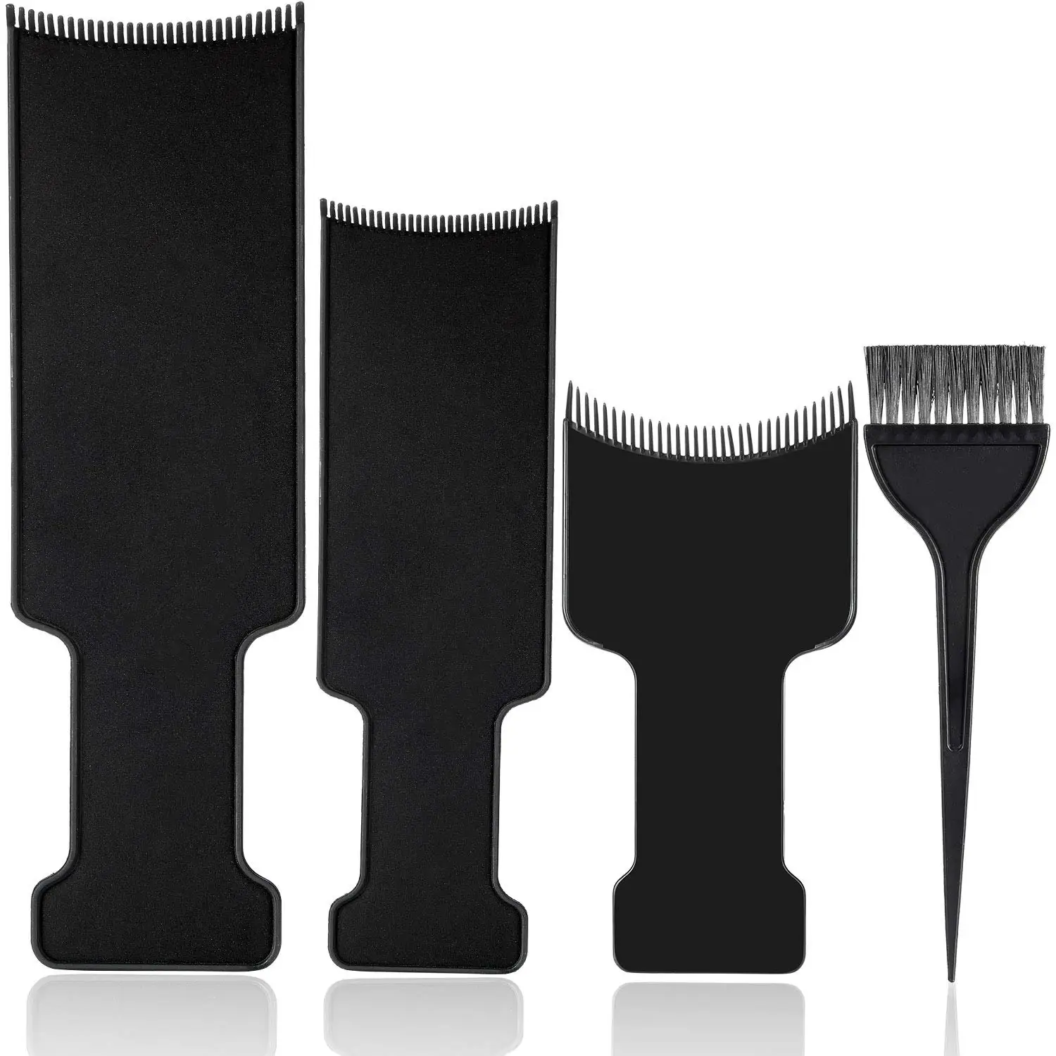 4 Pcs Balayage Highlighting Board and Brush Kit with Teeth Hair Foil Comb for DIY Hair Coloring, Hairstylist Accessories
4 Pcs Balayage Highlighting Board and Brush Kit with Teeth Hair Foil Comb for DIY Hair Coloring, Hairstylist Accessories