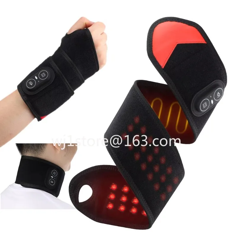 Cordless Wrist Heating Pad and Glove Holder 3 Heating and Vibrating Massage Strap
Cordless Wrist Heating Pad and Glove Holder 3 Heating and Vibrating Massage Strap
