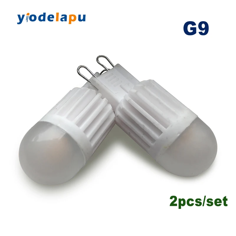 2pcs G9 LED 220V LED Bulb 7W COB Warm White/White G9 LED Bulb For Home Lighting Milky Cover High Bright Spotlight
2pcs G9 LED 220V LED Bulb 7W COB Warm White/White G9 LED Bulb For Home Lighting Milky Cover High Bright Spotlight