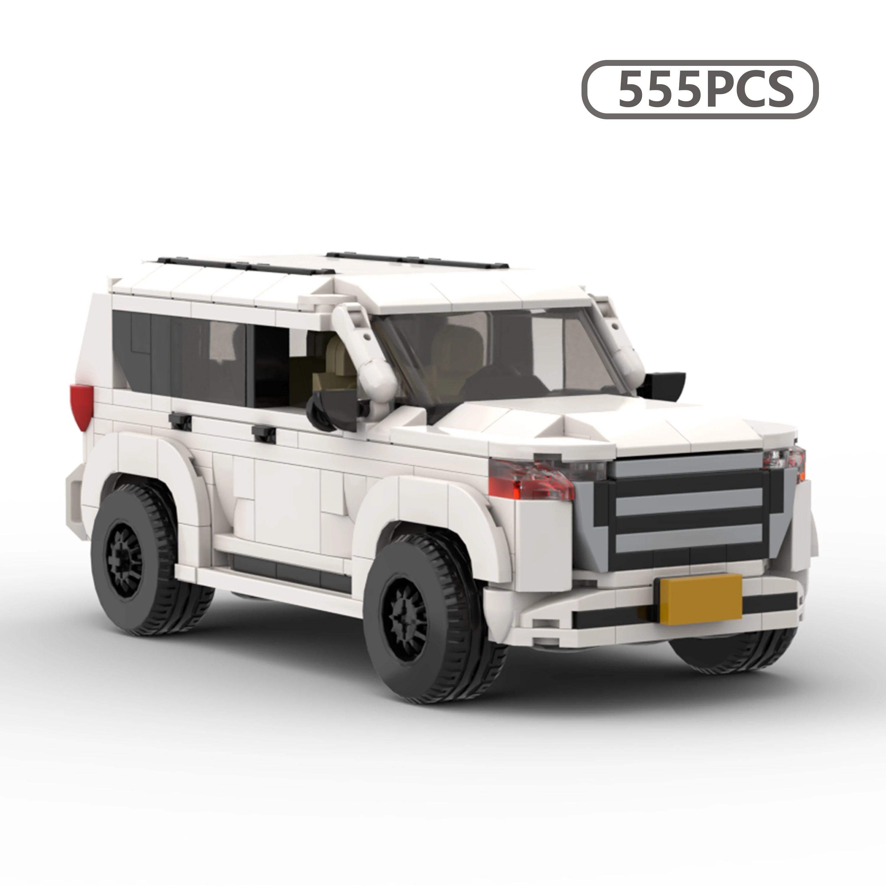 MOC Land Cruiser SUV Building Blocks 8-Stud Offroad Vehicle Assembly Model Desktop Decor for Adults
MOC Land Cruiser SUV Building Blocks 8-Stud Offroad Vehicle Assembly Model Desktop Decor for Adults