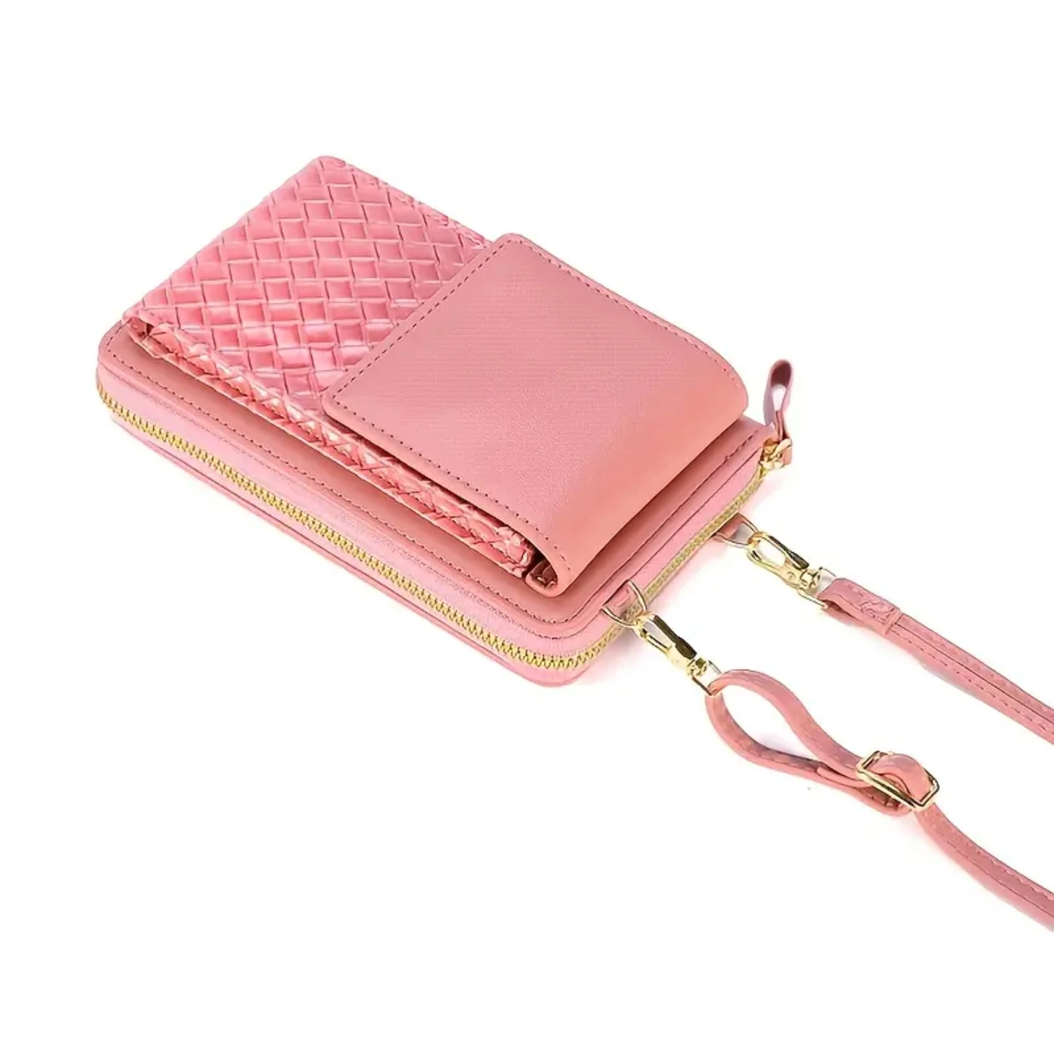 Premium Stylish Woven Pattern Women's Long Wallet Mini Messenger Bag Phone Bag Organizer Stylish RFID Blocking Card Holder Case
Premium Stylish Woven Pattern Women's Long Wallet Mini Messenger Bag Phone Bag Organizer Stylish RFID Blocking Card Holder Case