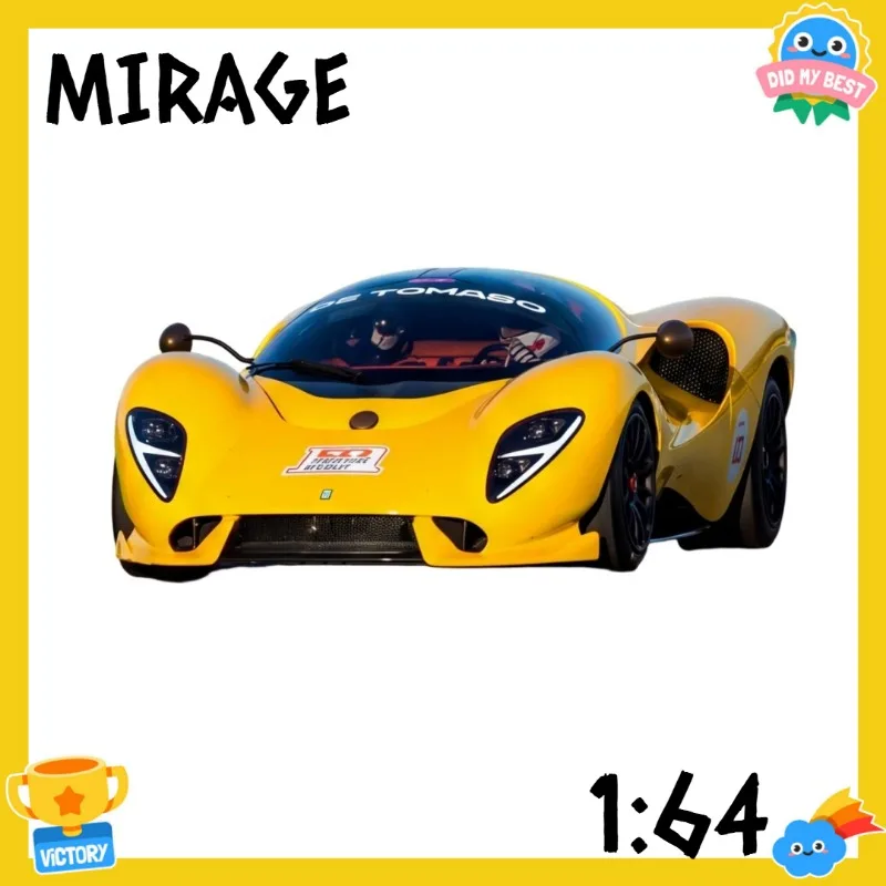 MIRAGE 1:64 De Tomaso P72 Die Casting Alloy Simulation Car Model Collection Souvenir Desktop Ornament.
MIRAGE 1:64 De Tomaso P72 Die Casting Alloy Simulation Car Model Collection Souvenir Desktop Ornament.