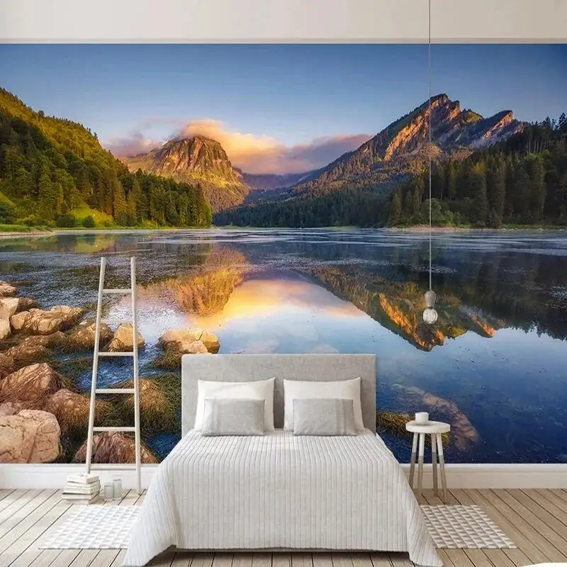 Custom Any Size Forest Lake Nature Landscape 3D Wall Murals Wallpaper For Hotel Living Room Bedroom Photo Papel De Parede Fresco
Custom Any Size Forest Lake Nature Landscape 3D Wall Murals Wallpaper For Hotel Living Room Bedroom Photo Papel De Parede Fresco