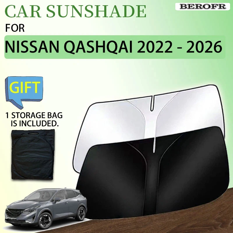 Car Sunshade For Nissan Qashqai 2025 J12 2026 - 2022 Accessories Summer Front Window Protector UV Storage Vehicle Cover Sticker
Car Sunshade For Nissan Qashqai 2025 J12 2026 - 2022 Accessories Summer Front Window Protector UV Storage Vehicle Cover Sticker