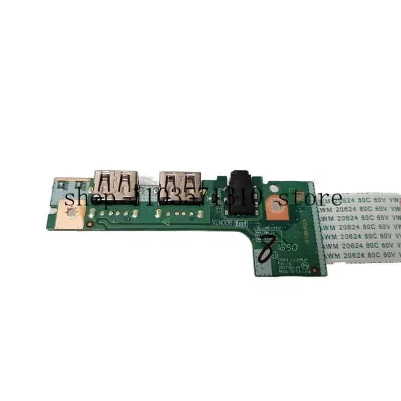 N FOR Acer Aspire 3 A315-53 A515-51 41 A615-51 USB Audio Board W CABLE 4350F6B0L01 C5V01 LS-E891P zm
N FOR Acer Aspire 3 A315-53 A515-51 41 A615-51 USB Audio Board W CABLE 4350F6B0L01 C5V01 LS-E891P zm