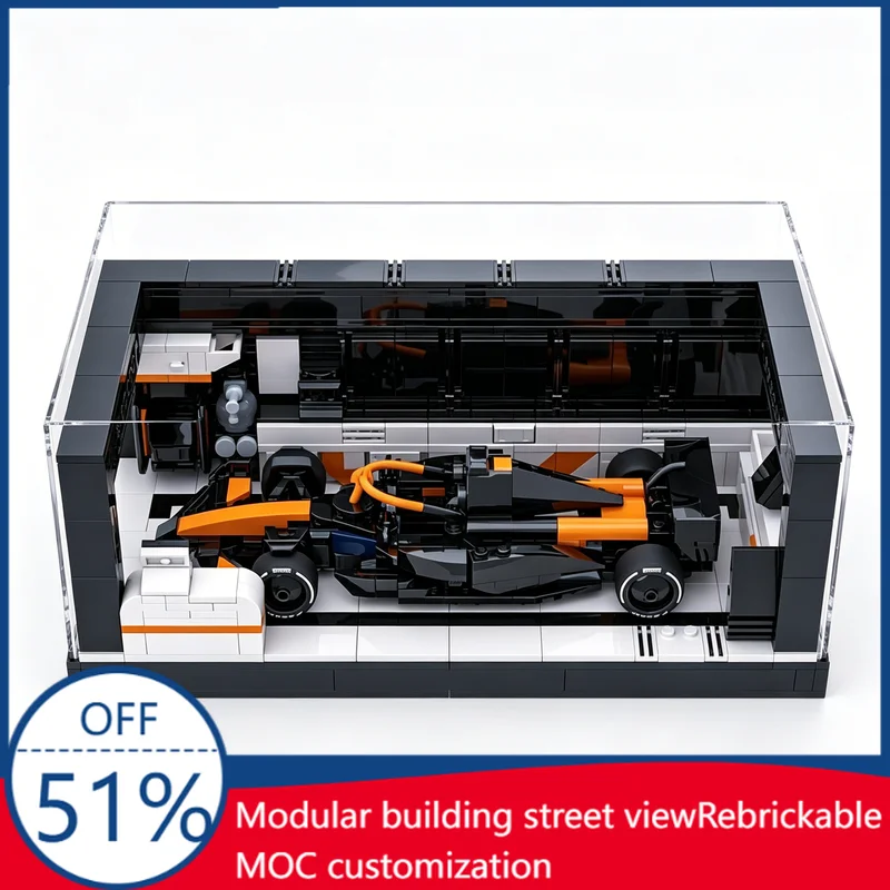 503PCS MOC F1 Pit House Show Base Model Racing Workshop Building Blocks Educational DIY Assembly Toy Gift Collection And Display
503PCS MOC F1 Pit House Show Base Model Racing Workshop Building Blocks Educational DIY Assembly Toy Gift Collection And Display
