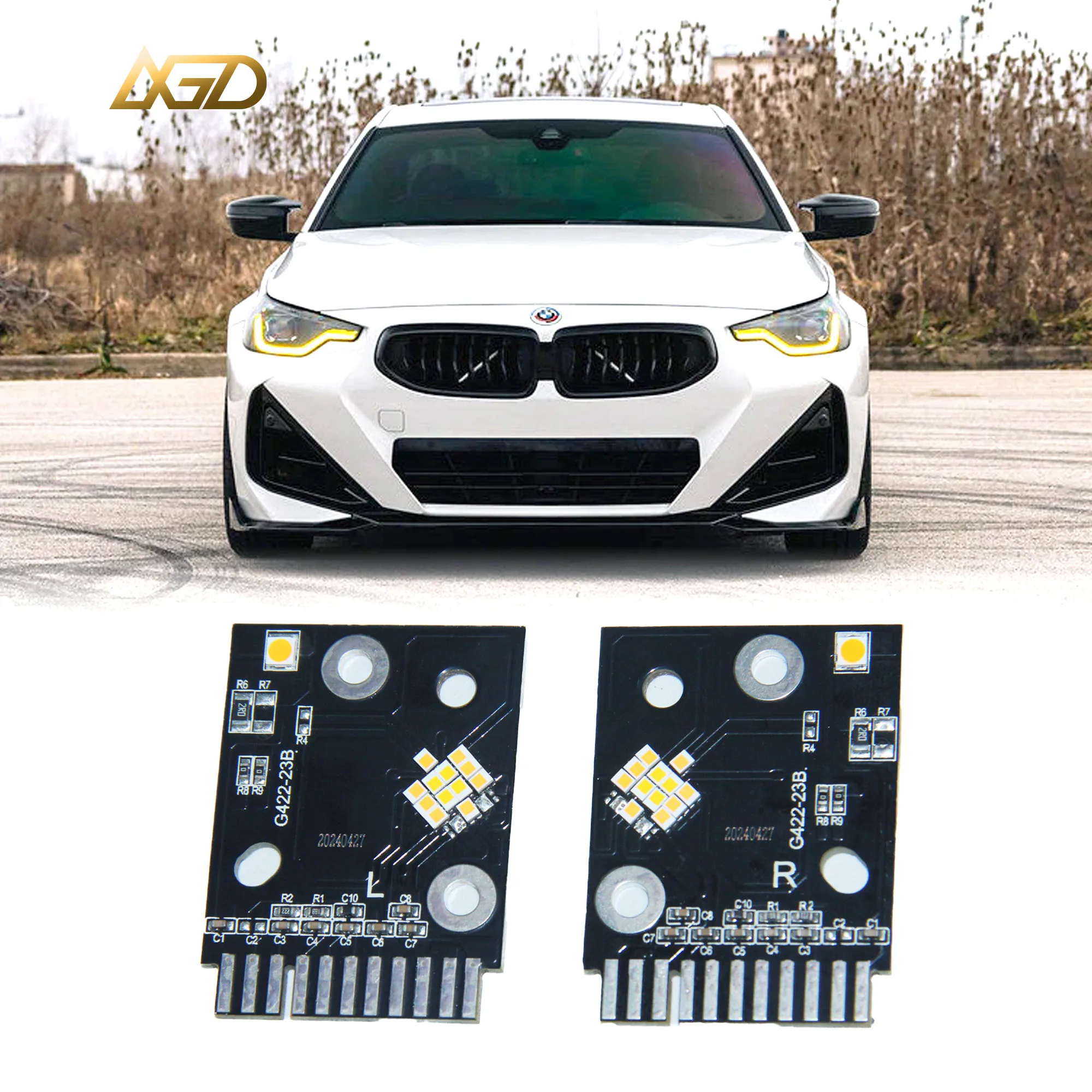 Amber DRL For BMW M2 G42 G87 2 SERIES 22-23 CSL Daytime Running Light LED Board
Amber DRL For BMW M2 G42 G87 2 SERIES 22-23 CSL Daytime Running Light LED Board