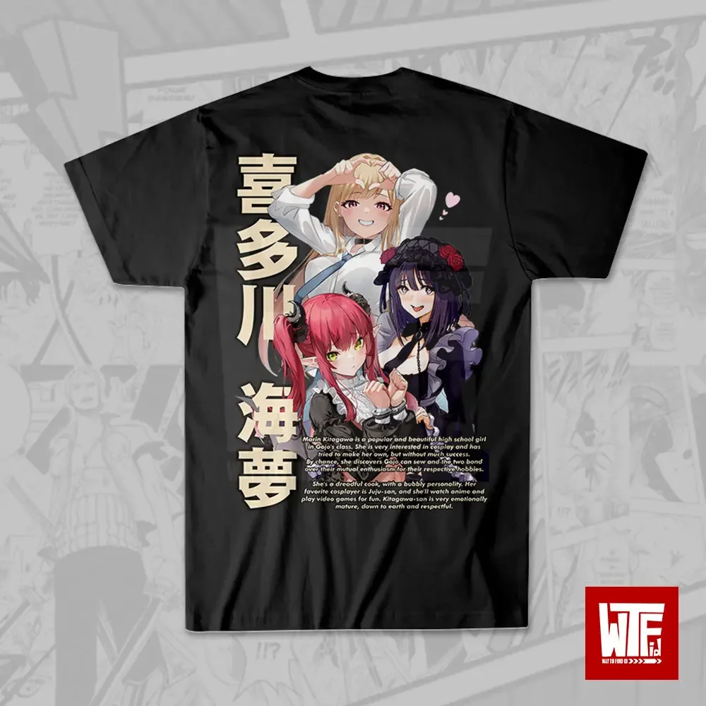 WTF.ID Marin Kitagawa Sono Bisque Doll wa Koi wo suru Kaos Anime TShirt Jepang Streetwear Wibu
WTF.ID Marin Kitagawa Sono Bisque Doll wa Koi wo suru Kaos Anime TShirt Jepang Streetwear Wibu