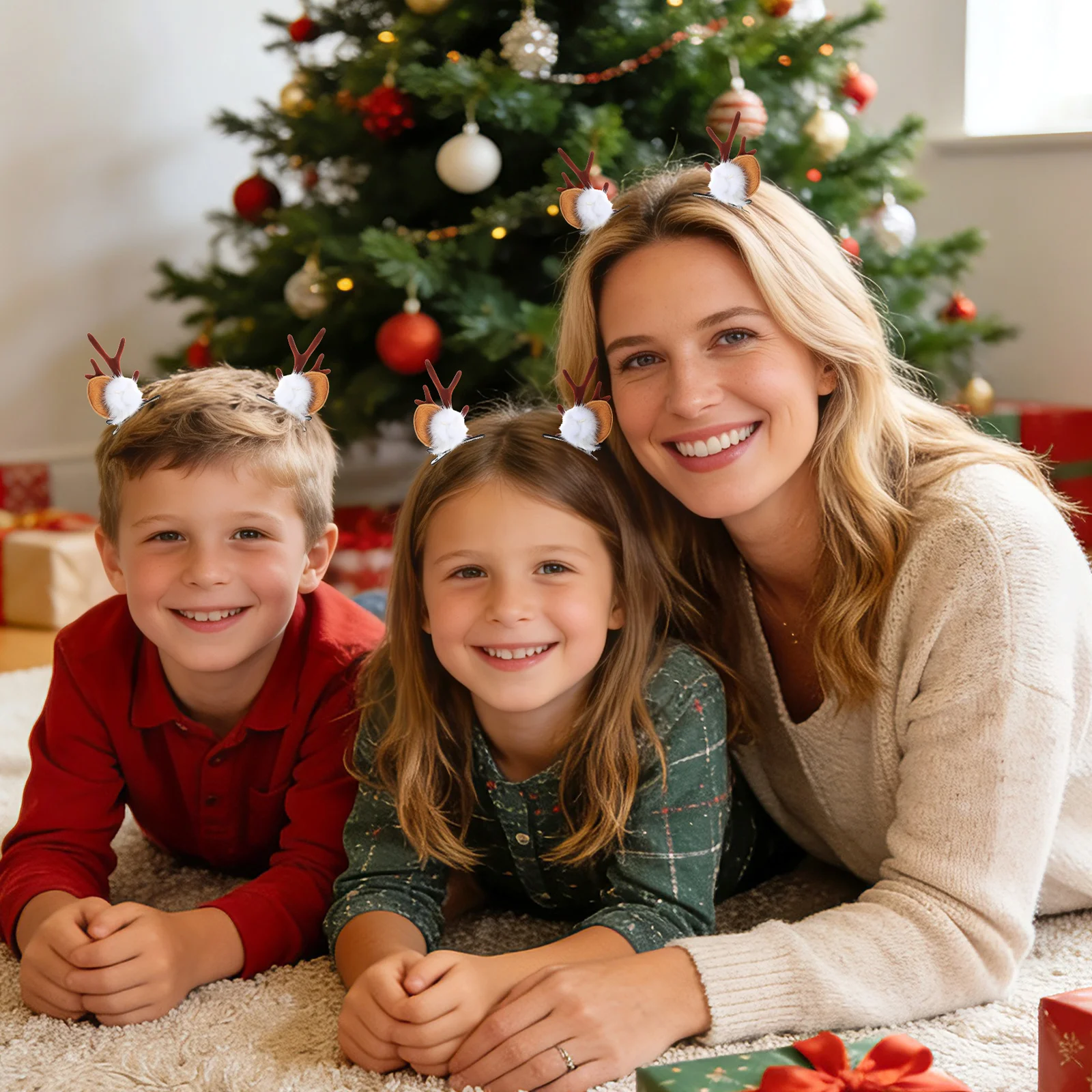 2pcs Christmas Hair Clips Antler Barrettes Holiday Party Wear Cloth Hairpins Decoration Outfits Easy Brrettes
2pcs Christmas Hair Clips Antler Barrettes Holiday Party Wear Cloth Hairpins Decoration Outfits Easy Brrettes