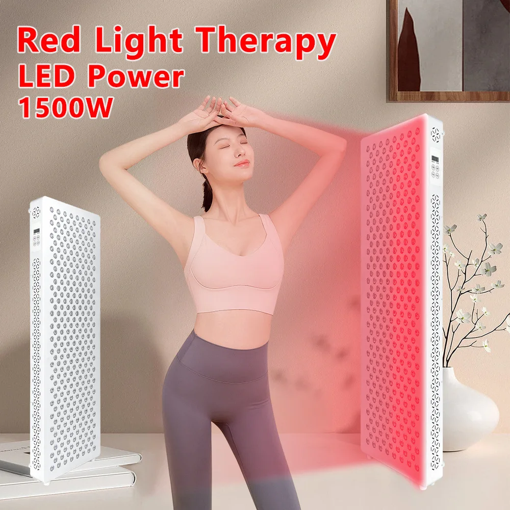 Red Light Therapy Panel Lamp,1500W 7Wave Infrared Medical Device for Physiotherapy Clinic,Home&Salon Use,Photobiomodulation Lamp
Red Light Therapy Panel Lamp,1500W 7Wave Infrared Medical Device for Physiotherapy Clinic,Home&Salon Use,Photobiomodulation Lamp