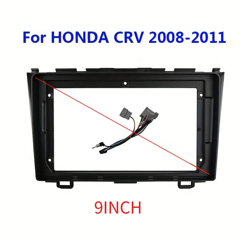 9Inch Car Radio For Honda CRV CR-V 2008-2011 Fascia Panel Dash Kit Install Fascia Console Bezel Adapter Plate Trim Frame Cable
9Inch Car Radio For Honda CRV CR-V 2008-2011 Fascia Panel Dash Kit Install Fascia Console Bezel Adapter Plate Trim Frame Cable