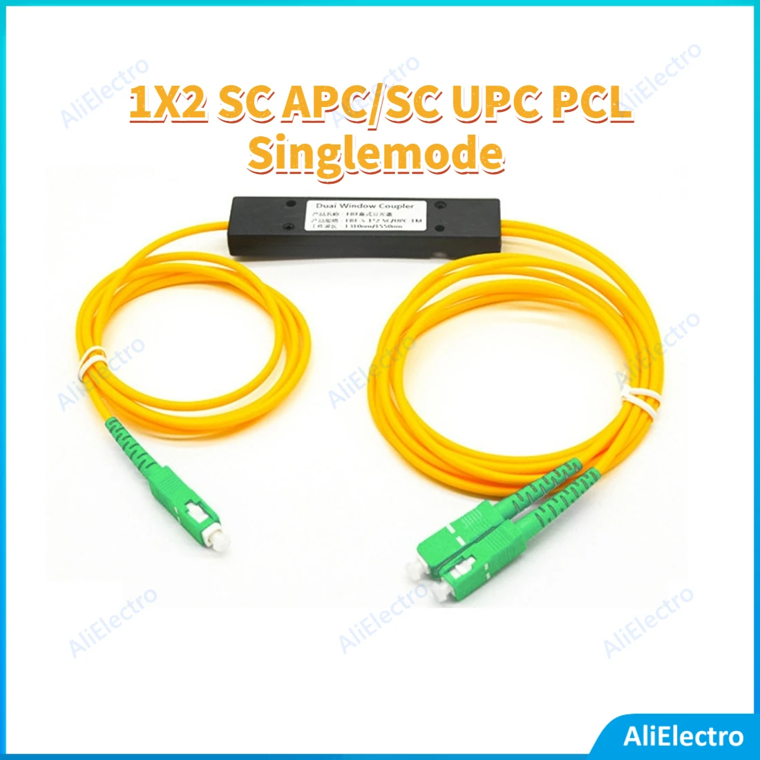 PLC 1X2 SC APC/SCUPC PCLSplitter Singlemode Fiber Optical splitter Taper type Splitter computer cable Cord sleeve
PLC 1X2 SC APC/SCUPC PCLSplitter Singlemode Fiber Optical splitter Taper type Splitter computer cable Cord sleeve
