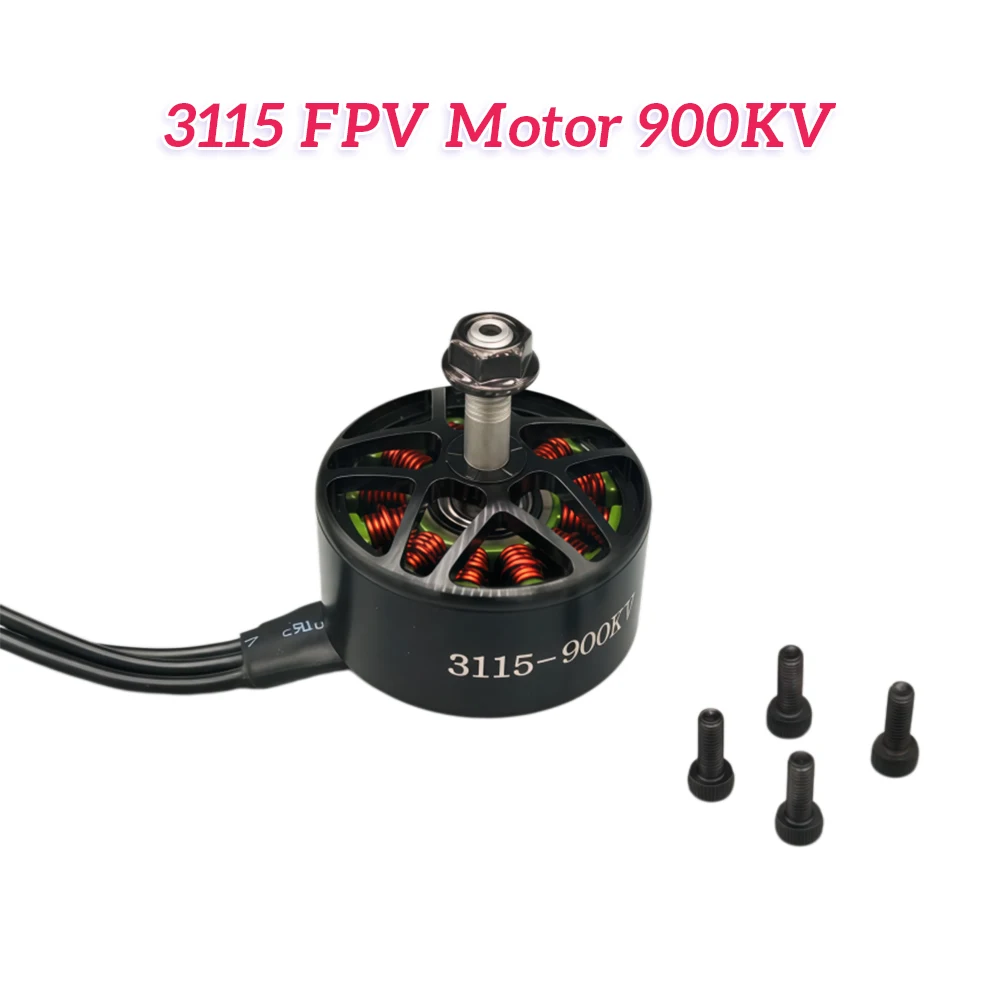 Новый бесщеточный двигатель 3115 900KV 3-6S для FPV-дронов 9-10 дюймов, для гонок на дальние дистанции, запчасть для DIY-сборки
Новый бесщеточный двигатель 3115 900KV 3-6S для FPV-дронов 9-10 дюймов, для гонок на дальние дистанции, запчасть для DIY-сборки