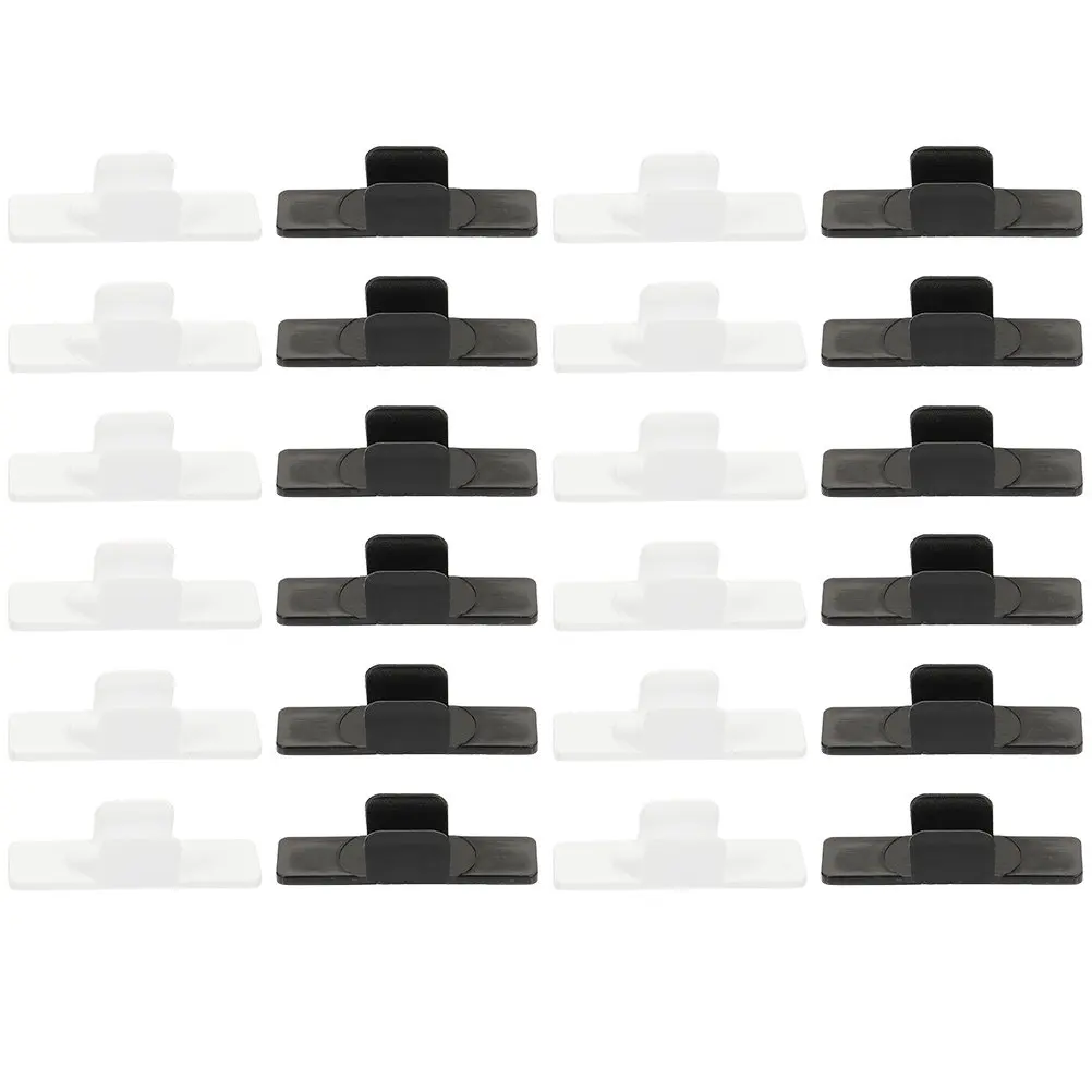 24Pcs Whiteboard Pen Holder Clips Plastic Self-Adhesive Pen Clips for Office Classroom School Use Plastic Pencil Clip
24Pcs Whiteboard Pen Holder Clips Plastic Self-Adhesive Pen Clips for Office Classroom School Use Plastic Pencil Clip