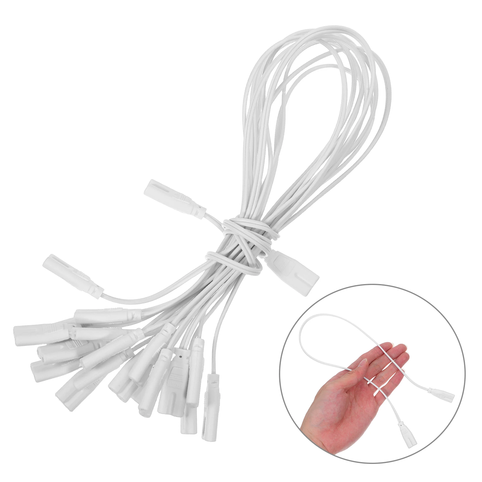 10pcs Led Replacement Power For Lamp 3Pin 50Cm Light Fixture Connector Double Pin Tail Electric Cable Connector Replacement Lamp
10pcs Led Replacement Power For Lamp 3Pin 50Cm Light Fixture Connector Double Pin Tail Electric Cable Connector Replacement Lamp