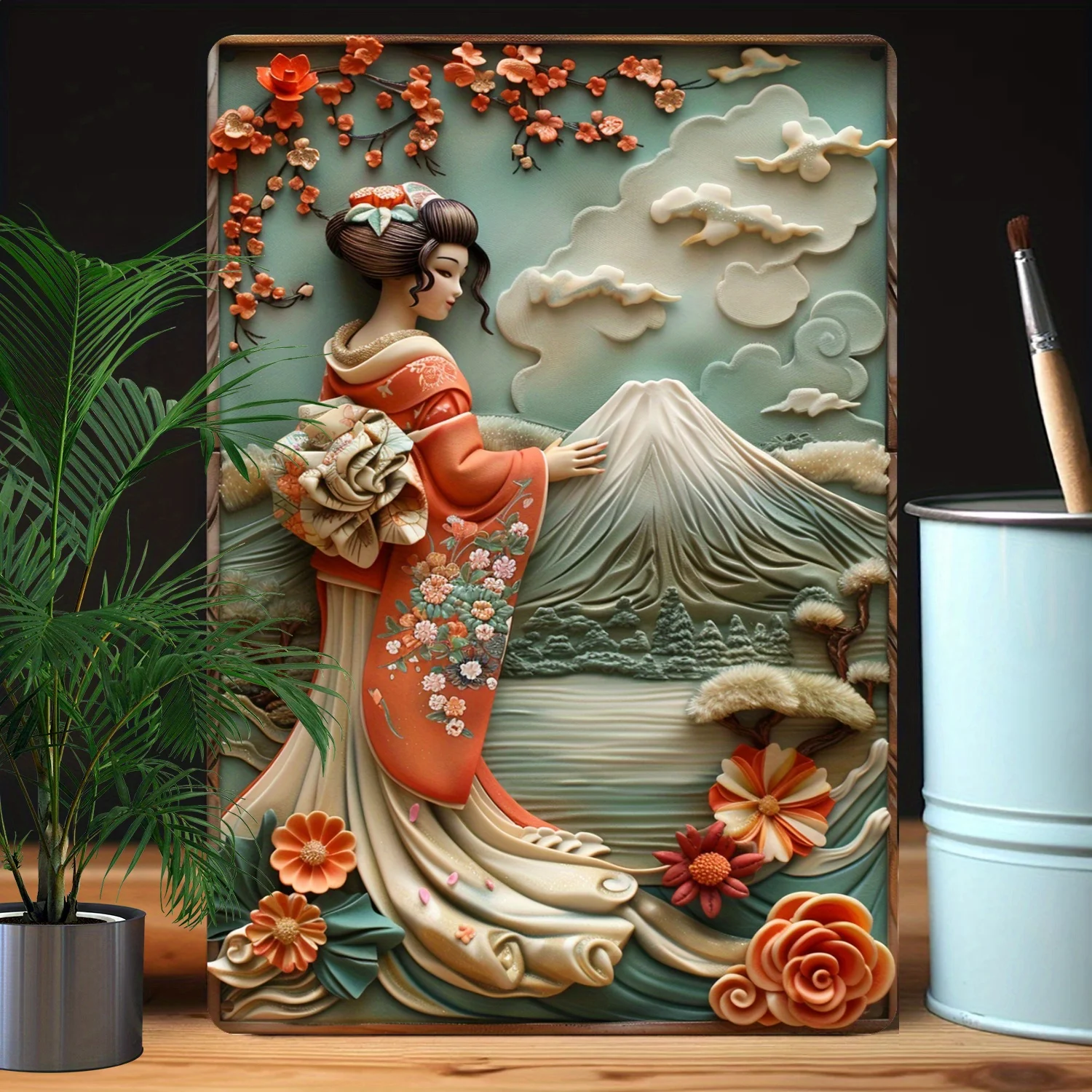 Vintage Japanese Kimono Aluminum Sign | Perfect For Home, Gym, Bathroom, Garden, Studio Decor | Unique Gift Idea
Vintage Japanese Kimono Aluminum Sign | Perfect For Home, Gym, Bathroom, Garden, Studio Decor | Unique Gift Idea